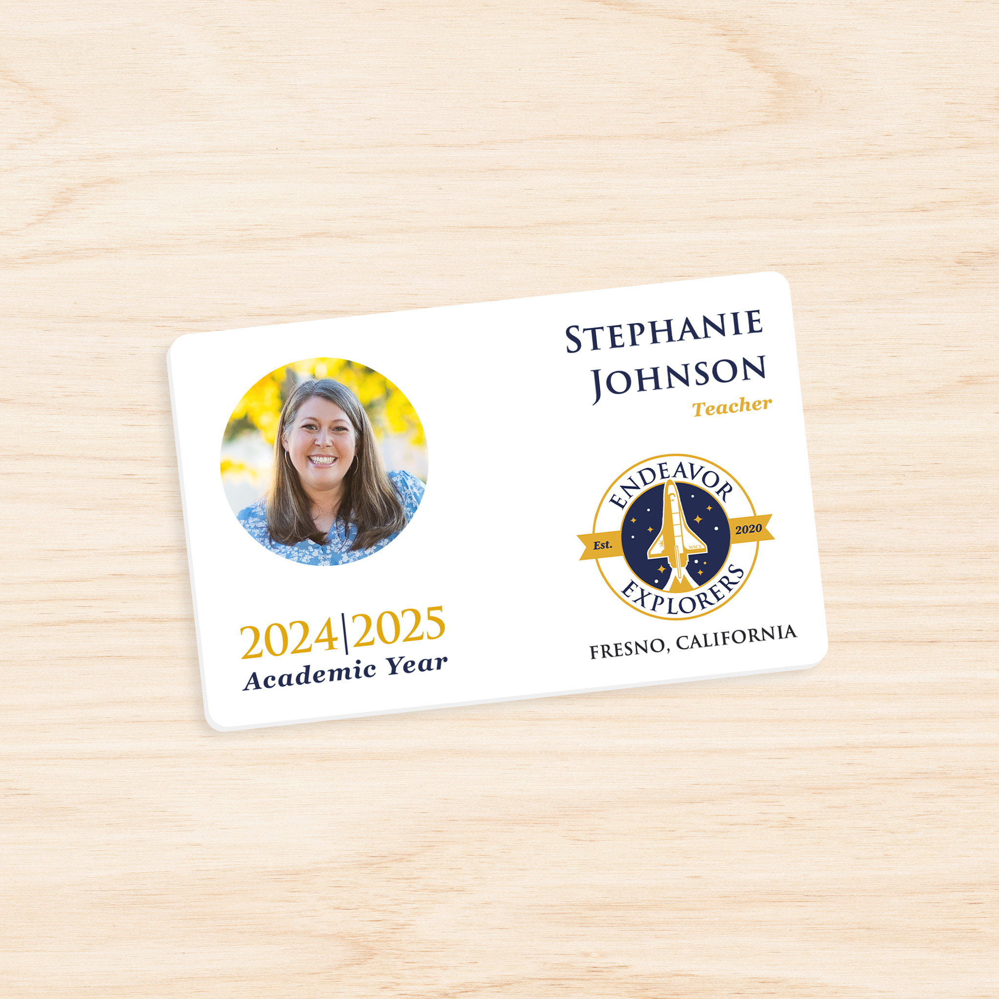 Parent/Teacher ID Card